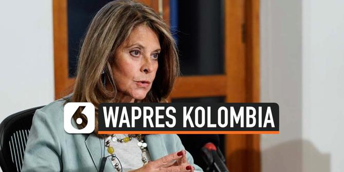 VIDEO: Wapres Kolombia Marta Lucia Ramirez Positif Covid-19