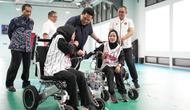 Menteri Pemuda dan Olahraga (Menpora), Erick Thohir, saat berkunjung ke pelatnas National Paralympic Committe (NPC) of Indonesia. (Dok. Kemenpora)