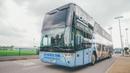 Bus Manchester City yang menggunakan bus keluaran Van Hool tipe TDX27 Astromega asal Belgia. (Source: mancity.com)