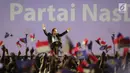 Ketum Partai Nasdem, Surya Paloh memberi pidato saat Rapat Kerja Nasional (Rakernas) IV Partai Nasdem di JIExpo Kemayoran, Jakarta Pusat, Rabu (15/11). Acara ini juga sekaligus sebagai peringatan HUT ke-6 Partai Nasdem. (Liputan6.com/Faizal Fanani)