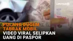 Pulang Dugem Tabrak Mobil, Video Viral Selipkan Uang di Paspor