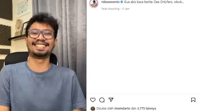 Ridwan Renim (Foto: Instagram/@ridwanrenim)