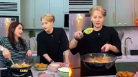 7 Momen Jackson Wang Masak Takjil Bareng Nagita Slavina, Ungkap Alergi Pedas