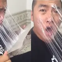 Seorang pria dilumuri lem tikus oleh istrinya karena tak berhenti bermain video game. (Sumber Foto: Youtube/Dailymail)