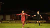 Muhammad Aulia Rahman mencetak satu gol sejauh ini untuj Timnas Indonesia U-17 selama pemusatan latihan di Jerman jelang berlaga di Piala Dunia U-17 2023. (Dok. PSSI)