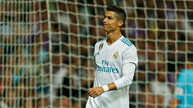 Wajah Lesu Ronaldo Usai Real Madrid Takluk di Kandang