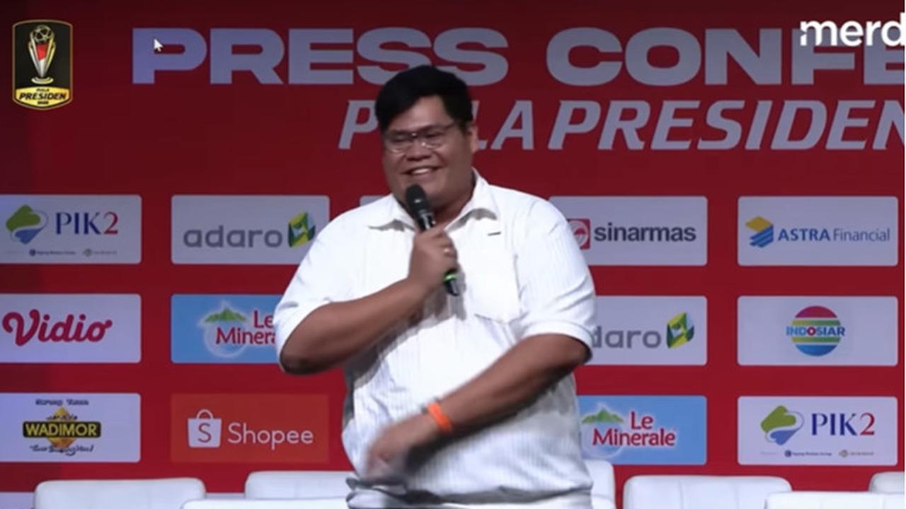 Ronaldo Bikin Erick Thohir Terpingkal, Oxford Pulang ke London Cuma Bawa Tumbler Usai Piala Presiden