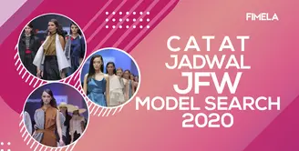 Jakarta Fashion Week Model Search 2020 Dimulai, Catat Jadwalnya
