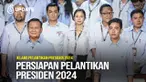 Jelang pelantikan presiden dan wakil presiden terpilih pada 20 Oktober mendatang, TNI dan Polri menyiapkan personel dan satuan tugas intelijen untuk pengawasan dan pengamanan.