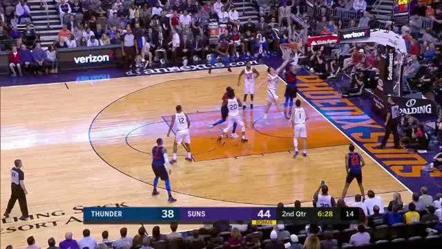 VIDEO : GAME RECAP NBA 2017-2018, Suns 114 vs Thunder 100
