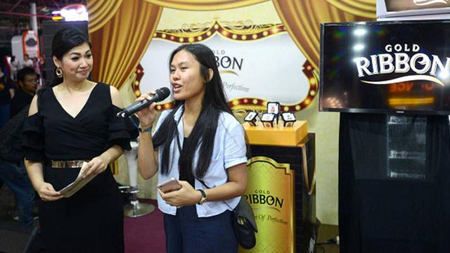 Bertabur Hadiah, Es Krim Gold Ribbon Diserbu Penonton JFF 2019