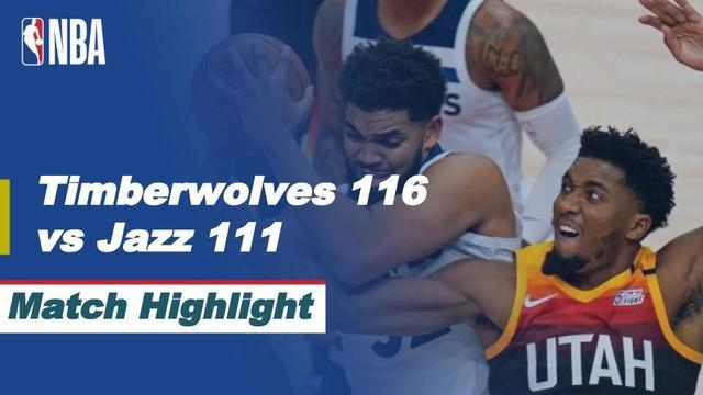 Berita video, Utah Jazz kalah dari Minnesota Timberwolves