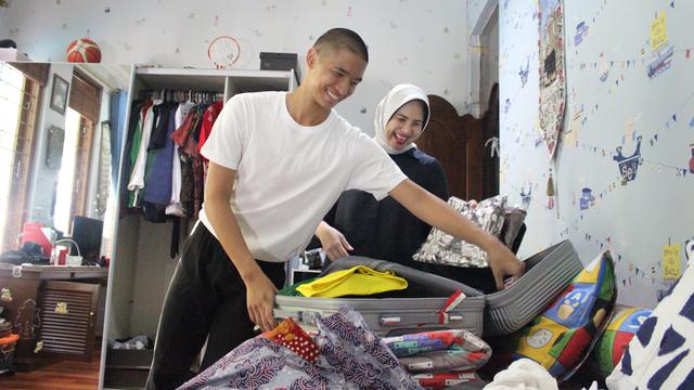 Calon Paskibraka 2019 DKI Jakarta Bersama Ibunya