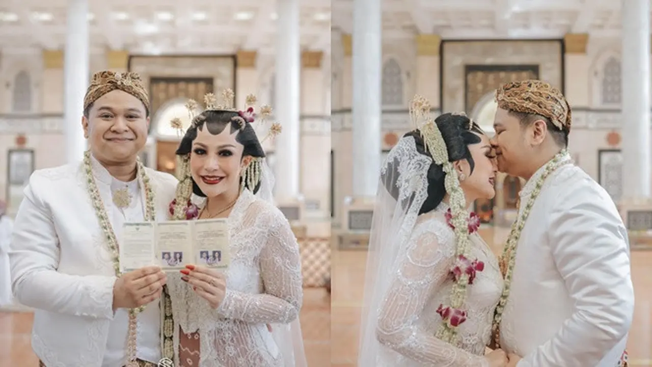 Resmi Menikah, Ini 7 Momen Pernikahan Pedangdut Nabilla Gomes dengan Kekasih