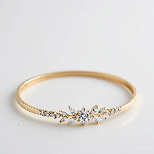 Model Gelang Emas Kadar 750