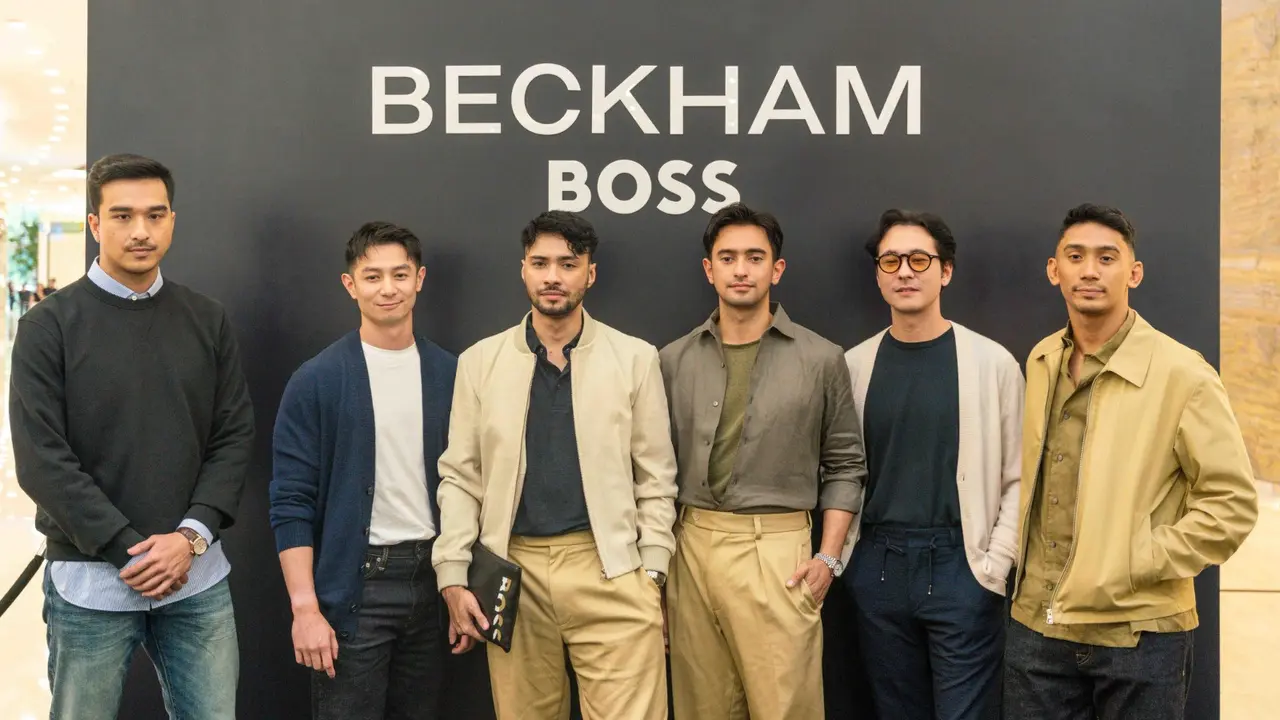 Kolaborasi David Beckham dan BOSS Hadir Eksklusif di Jakarta Lewat Pop-Up Store BECKHAM x BOSS