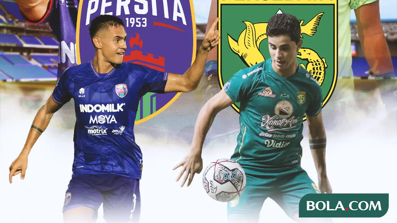 BRI Liga 1 - Duel Antarlini - Persita Tangerang Vs Persebaya Surabaya
