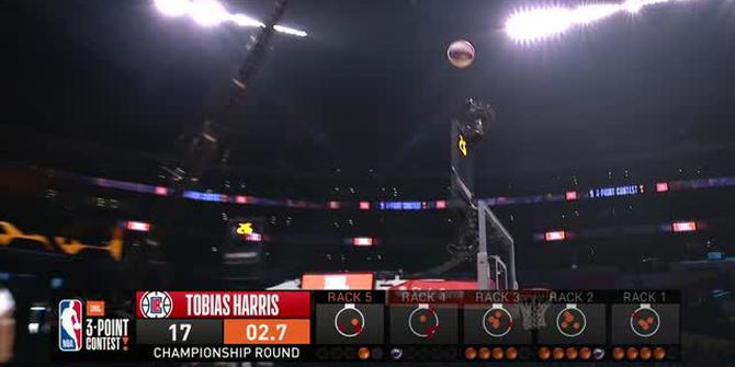 VIDEO : NBA All-Star, Cuplikan Kompetisi Three-Point Shooting