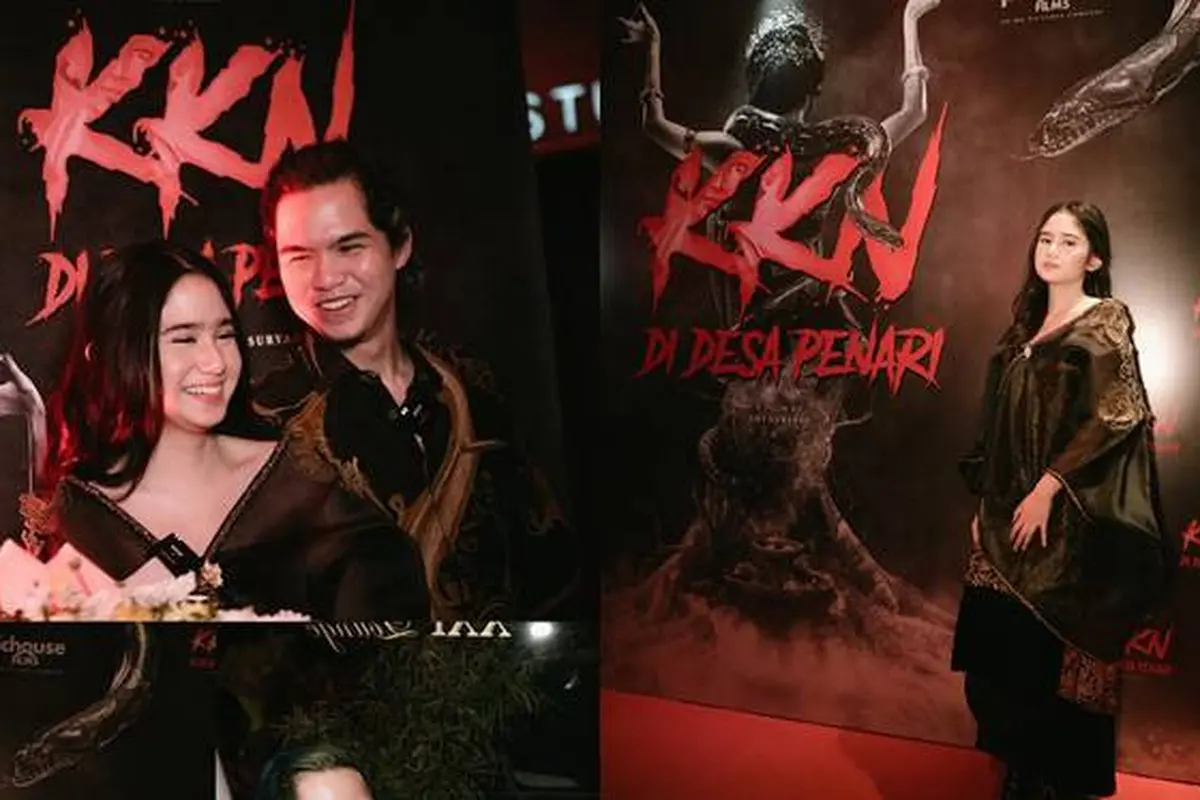 Bersama Dul Jaelani, Ini 7 Potret Tissa Biani dalam Gala Premier KKN di Desa Penari