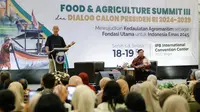 Calon Presiden (Capres) Nomor Urut 3, Ganjar Pranowo saat menghadiri forum dialog calon presiden RI 2024-2029) di Institut Pertanian Bogor (IPB). (Dok. Tim Media Ganjar Pranowo)