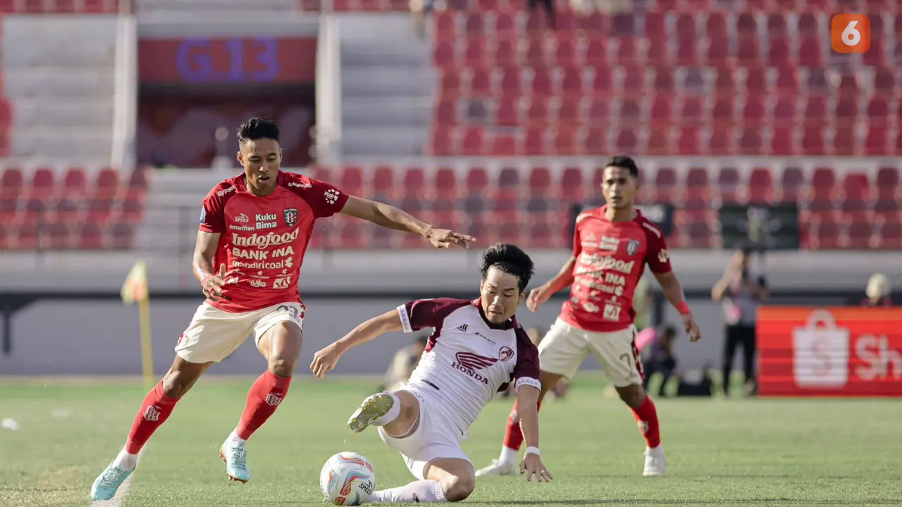 Bali United Jungkalkan PSM Makassar dengan Skor Akhir 3:2