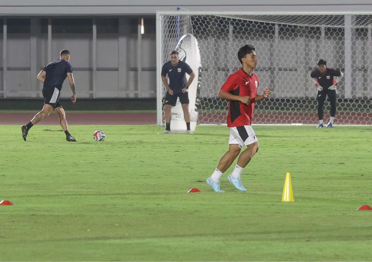 FOTO: Garuda Muda Siap Tempur di Semifinal AFF U-23