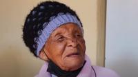 Johanna Mazibuko, perempuan dari Afrika Selatan yang berusia 128 tahun (dok. YouTube/News24/Komarudin)