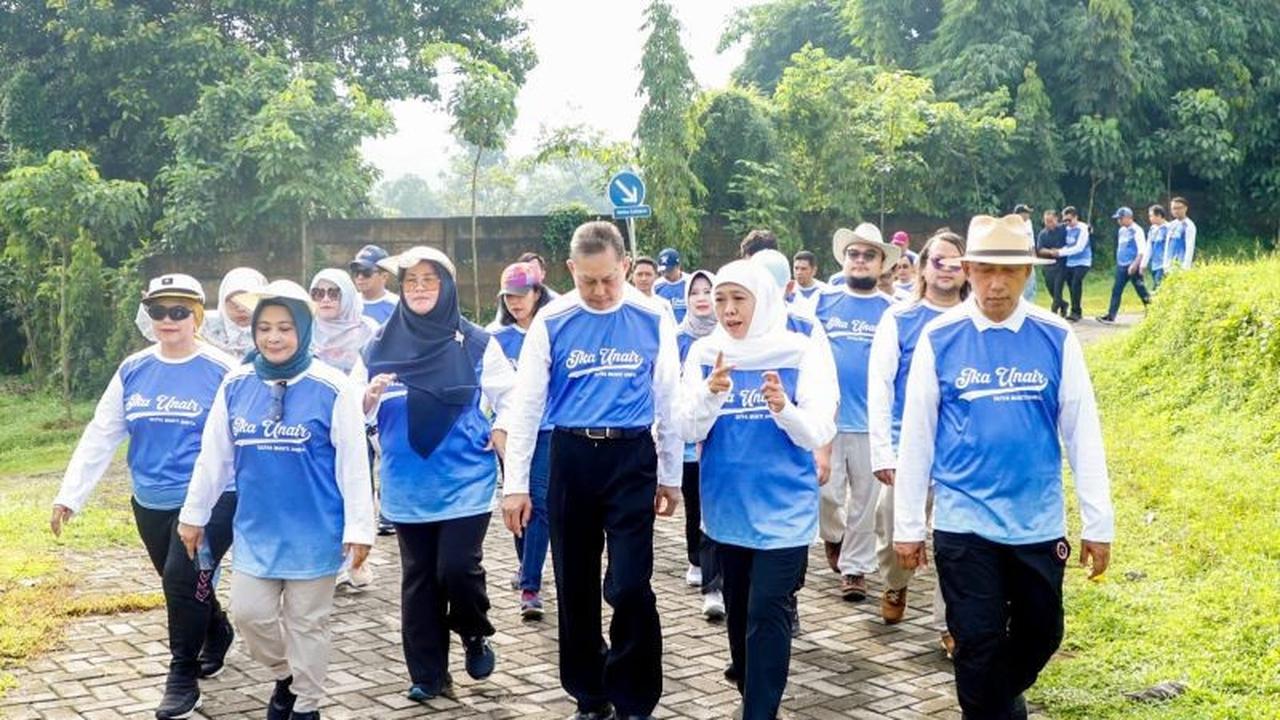 Khofifah Ajak IKA Unair Bersinergi Dukung Program Nasional, Termasuk Makan Bergizi Gratis