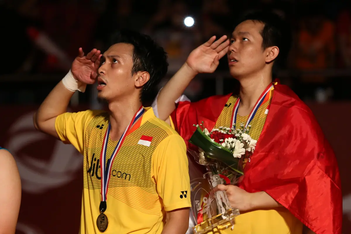 Hendra Setiawan & Mohammad Ahsan_(Bola.com/Arief Bagus)