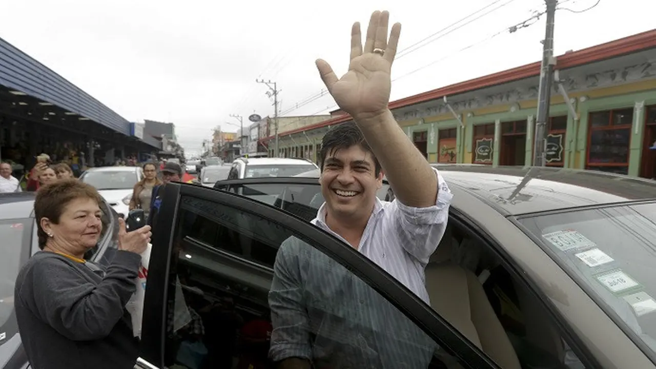 Presiden terpilih Kosta Rika, Carlos Alvarado Quesada
