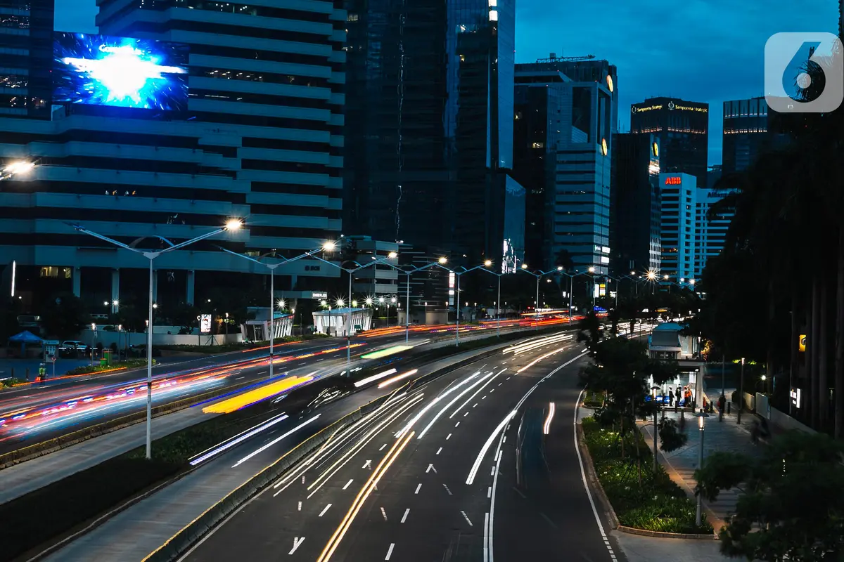 FOTO: Jalan Sudirman-Thamrin Jakarta Akan Ditutup pada Malam Tahun Baru