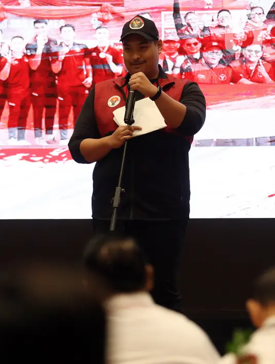 Sebagai informasi, Imam Sudjarwo merupakan Ketua Umum PBVSI untuk periode 2023-2027. Ia terpilih secara aklamasi melalui Musyawarah Nasional Persatuan Bola Voli Seluruh Indonesia (PBVSI) yang dihelat di Yogyakarta pada 20-21 Maret lalu. (Liputan6.com/Johan Tallo)