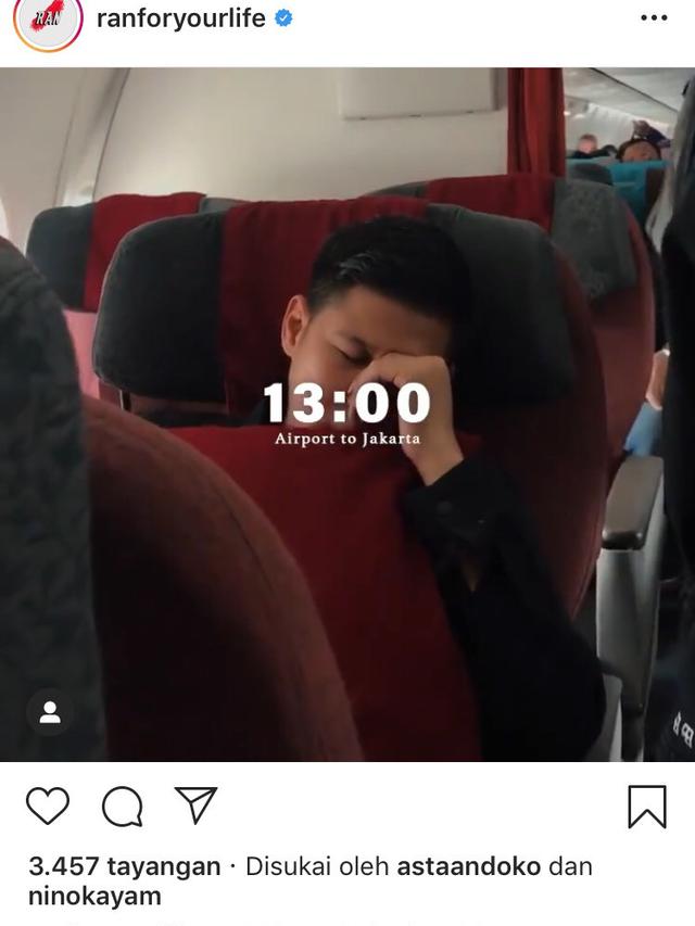 Unggahan RAN di Instagram.