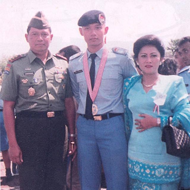 SBY, AHY, dan Ani Yudhoyono