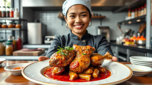 resep ayam bakar pedas manis