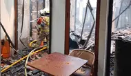 Cerobong Exhaust Terbakar, Restoran di Jaksel Dilalap Api