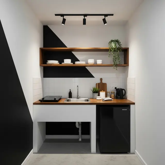 9 Inspirasi Dapur Kecil Tanpa Banyak Perabot, Desain Minimalis Hemat Ruang