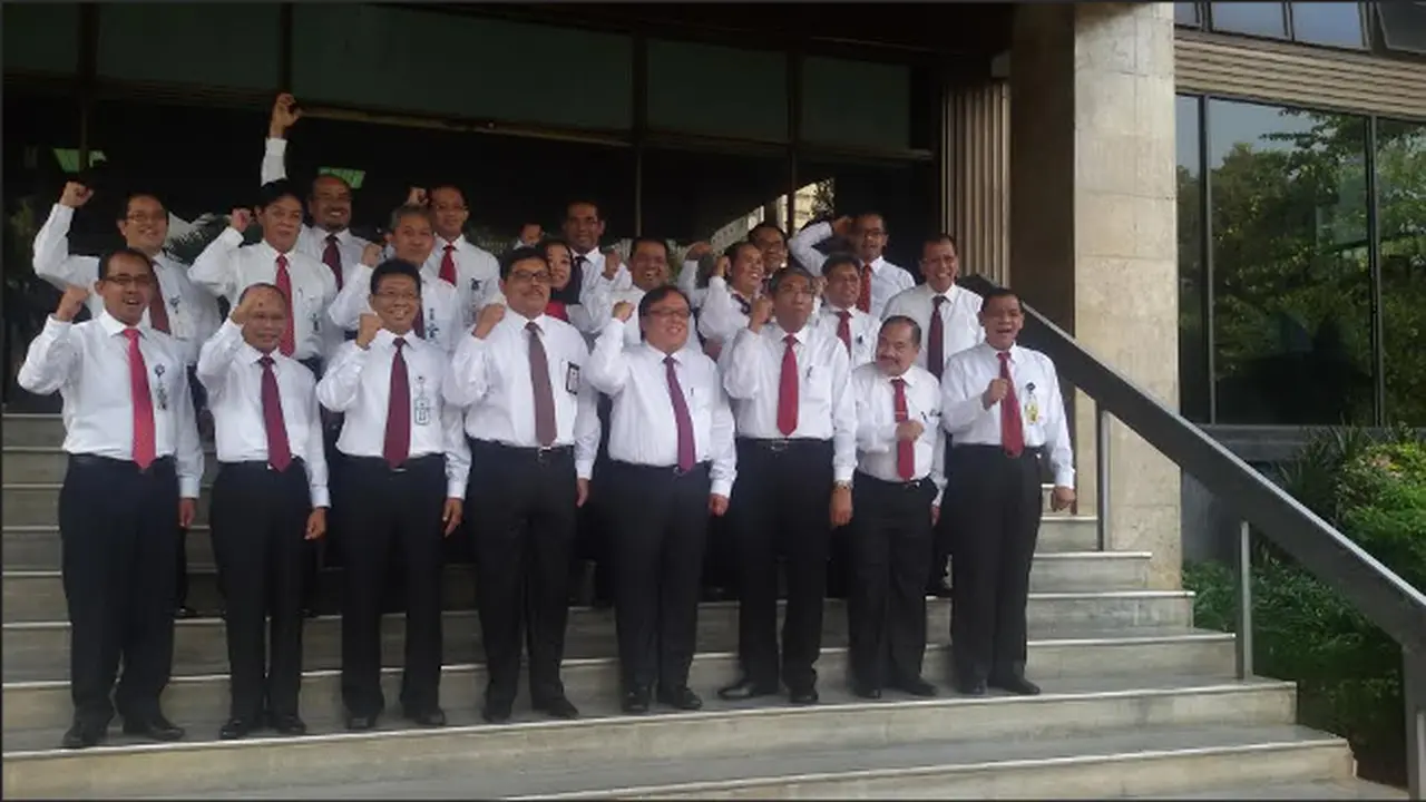 Upacara Kemerdekaan RI di Kemenkeu 