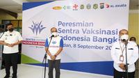 Program Sentra Vaksinasi Indonesia Bangkit (SVIB) kini dibuka di Medan, Sumatera Utara.