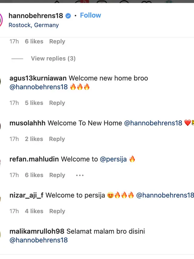 Screen Shoot comment Jakmania