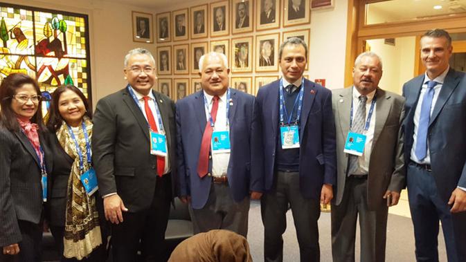 Menteri Desa, Pembangunan Daerah Tertinggal dan Transmigrasi Eko Putro Sandjojo menghadiri forum internasional IFAD Governing Council 2019 ke-42 di Roma