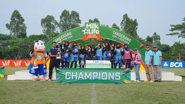 Keseruan MilkLife Soccer Challenge (MLSC) Tangerang Seri 1 2025 - 2026
