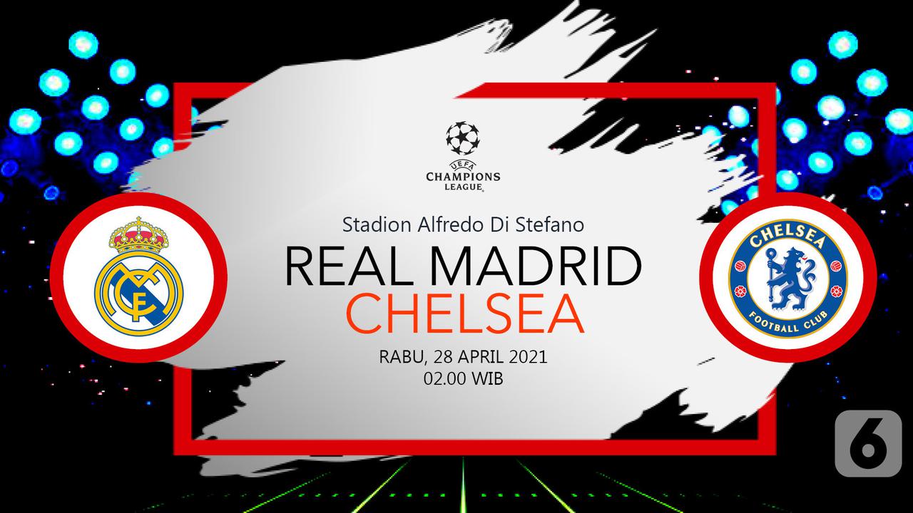 Prediksi Real Madrid vs Chelsea