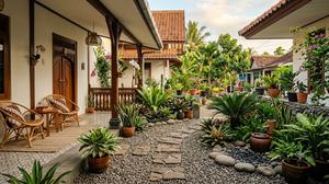 12 Ide Gravel Garden di Teras Rumah agar Terlihat Lebih Rapi, Estetik, dan Mudah Dirawat