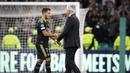 Gelandang asal Belgia tersebut sukses membayar kepercayaan Ancelotti  dengan tampil luar biasa. Hazard mencetak satu gol dan satu assists. (AP/Scott Heppell)