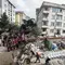 Apartemen 7 Lantai di Istanbul Turki Ambruk, 2 Orang Tewas