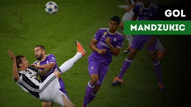 VIDEO: Pantaskah Gol Spektakuler Mandzukic Ini Menangkan Gol Terbaik UEFA?