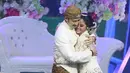 Resepsi Dewi Perssik dan Angga tersaji dalam satu segmen istimewa di atas panggung Indonesia Keren 3, pada minggu (25/3/18) dalam HUT ke-25 ANTV. (Bambang E.Ros/Bintang.com)