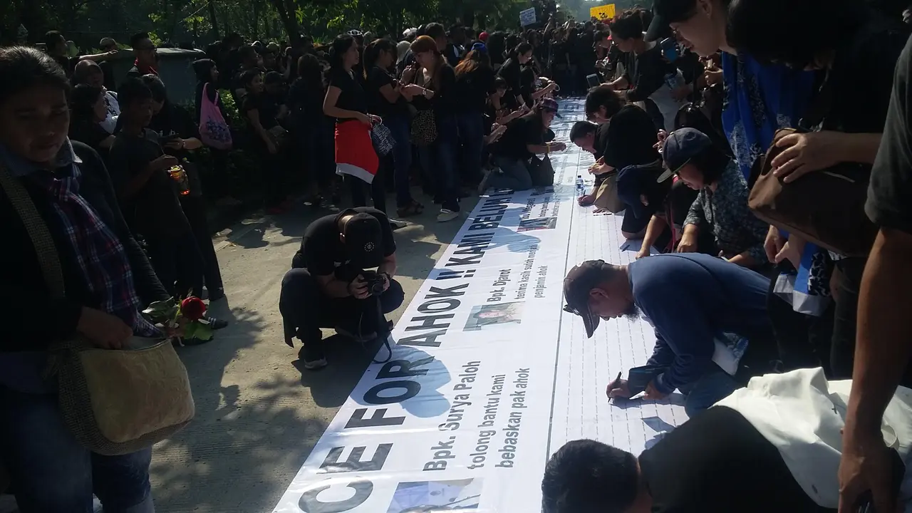 Dukungan untuk Ahok