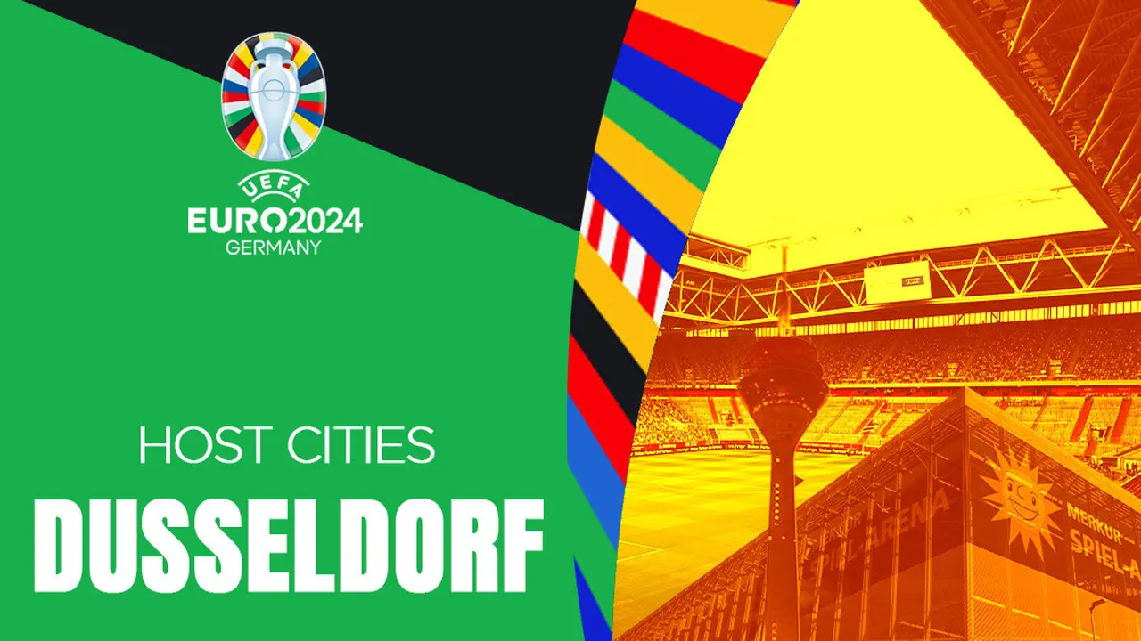 Piala Eropa 2024 - Ilustrasi kota Dusseldorf sebagai venue Euro 2024